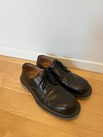 Botega Veneta Brushed Calfskin Scarpa Pelle Boots in Espresso