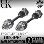 2X FOR AUDI A4 A5 1.8 2.0 2.7 3.0 3.5 (08-17) FRONT LEFT & RIGHT SIDE DRIVESHAFT