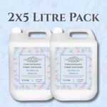 Earth's Scents Fabric Conditioner & Softener - Bluebell & Hibiscus - 2 x 5L