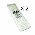 2 x Sarome Churchwarden Pipe Cleaners 50 each pack = 100 pipe cleaners 12 Inches