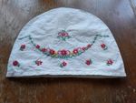 Vintage 1950's Hand Embroidered Tea Cosy