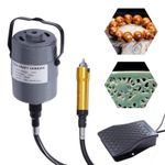 380W 220V Professional Hanging Flex Shaft Electric Grinder Carver Black&Silver