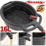 Oil Drain Pan Coolant Gearbox Fuel Tray Bucket Car Motorbike 16 Litre 16L