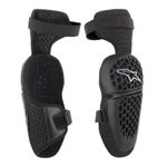 Alpinestars 2026 Youth Bionic Plus Knee Protectors Black  MX Motocross Off Road