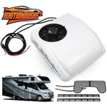 12V Camper RV Air Conditioner Kit Heat &Cool Rooftop Trailer Electric AC Unit UK