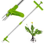 Steel Weed Puller Twister Claw Weed Remover Weeding Root Killer Garden Hand Tool