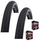 Schwalbe BILLY BONKERS 26 x 2.25 Black Dirt Jump Bike FOLDING TYRE s TUBE s