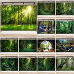 3D Forest Path Scene Photography Background Vinyl Backdrop Photo Studio Decor