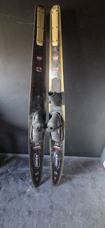 Vintage O'Brien Water Skis Pair – USA Handmade – Men's Size 6-12 – Waterskiing