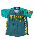 Hanshin Tigers Baseball Jersey #1 Morishita Green Medium Rare Free Post 