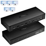 Quintuple 4K Monitors DisplayLink Docking Station 100W Charging 2.5G Ethernet
