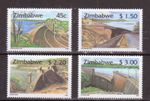 ZIMBABWE, 1996, DAMS OF ZIMBABWE, SG 924-927 M SET