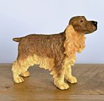 Cocker Spaniel ornament Golden Brown sculpture figurine Leonardo collectable