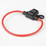 WATERPROOF INLINE FUSE HOLDER 12V 24V 14 AWG 20 AMP BLADE FUSE MOTORHOME CARAVAN
