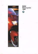 BMW R850R R1100R/RS/GS/RT K1100RS/LT F650 ORIGINAL 1996 FACTORY SALES BROCHURE