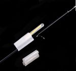 2PCS FISHING ROD TIP LIGHT HOLDER CLIP ON FOR GLOW STICK FIT 2.5mm to 3.5mm TIPS