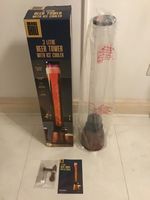 Tall Big CHILL Colour Changing LED Beer Dispenser Tower Drink Party Beverage 3L.