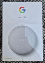 Google 2nd Generation Nest Mini Smart Speaker Chalk NEW Sealed Box