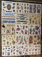 VTG Lot Of 80s-90s TATTOO Flash Prints Traditional, California Mixed Artist #16