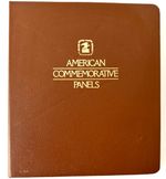 American Commemorative Collection Binder  with 30 Panels, 1972-1974