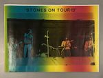 Rare Vintage 1973 Rolling Stones Tour Poster - Authentic Original 25 x 17.5”