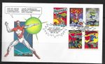 Canada 1995 Comic Book Superheroes FDC (K130)