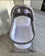 Kinderkraft 3 in 1 crib - grey
