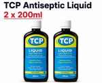 TCP Antiseptic Liquid Original 200ml - 2 Bottles Exp 03/28 UK Pharmacy