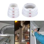 1Pcs Multi Reducer Extractor Fan Pipe Connector For Fan Ventilation Duct Tube