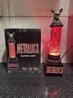 Metallica Very Rare Glitter Lamp Skull 2002 Boxed Great Condition Fully Working.