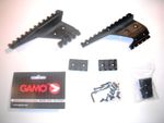 Gamo Quad Rail Tactical Scope/Torch Mount PT85, P25, C15 Mk2 Blowback Air Pistol
