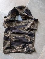 Tiger Stripe Camo Balaclava Hood Full Face Mask Mesh Airsoft Military Surplus