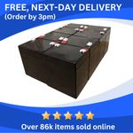 APC RBC43 Compatible Replacement Battery Kit | 8 x AGM Cells| Use Existing Leads