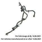 Vacuum Hose with Valve for VW 1.0 TSI 04C133352BL DLA Genuine