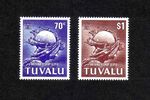 Tuvalu 1981 U.P.U. Membership complete set of 2 values (SG 177-178) MNH