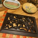 Hand Carved Wood Wall Art Plaque Panel Birds No Damage Vintage Style