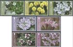 GIBRALTAR ENDEMIC FLOWERS & PLANTS MNH 7v-Stamp Set (2014 Gibraltar)