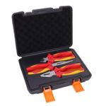 Gear4Garage Insulated Pliers Set 3Piece 1000V VDE Long Nose Combination Diagonal