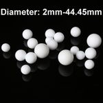 2mm 3mm 4mm 5-44.45mm Dia Polyoxymethylene ( POM ) Solid Plastic Bearing Balls