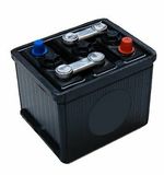 6V 511 LUCAS CLASSIC HARD RUBBER CAR BATTERY