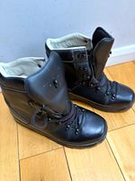 MIL-TEC Black Leather Lace-Up Military Boots Thinsulate Water Resistant UK 9