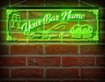Custom Home Bar  Neon LED Sign 60cm x 20 cm light up Illuminated Man Cave