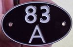 Newton Abbot Shed Plate, lapel Enamel pin Badge