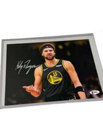 Klay Thompson Signed Photo NBA Autograph BAS AUTHENTICATION