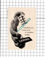 Lavenda Wool SMALL Advert - 1949 Clipping