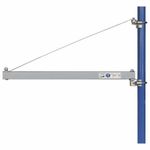 Hoist Frame 600 kg Support Arm Scaffolding Pole For Electric Hoist
