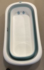 Kids Bath Tub Homcom Foldable Bathtub