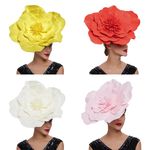Big Flower Hats for Women Large Flower Headband Costume Headwear Flower new