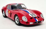 KK 1/18 - Ferrari 250 GTO 2nd Le Mans 1962 #19 Red Diecast Scale Model Car