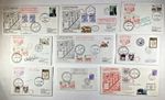Railway FDC's - LLECHWEDD SLATE CAVERNS - Multi Listing First Day Covers